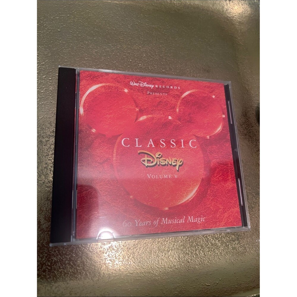 #2099**Disney Red Classic Volume V CD with Gold Logo